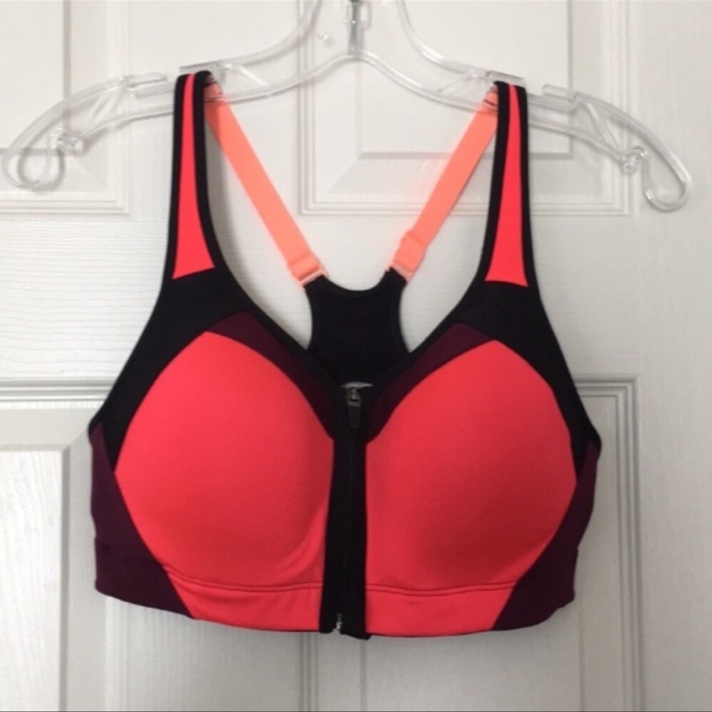 Front Zip Athletic Support Top